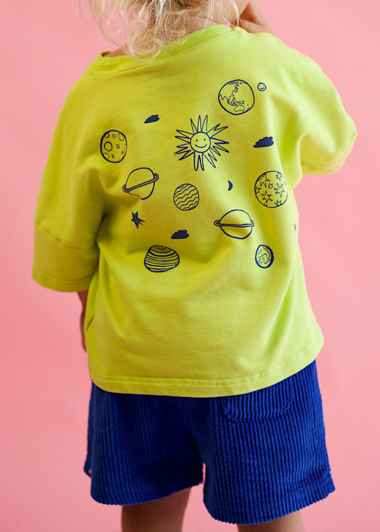 Golden Child: Outta Space Supernova T-Shirt in Neon Pop