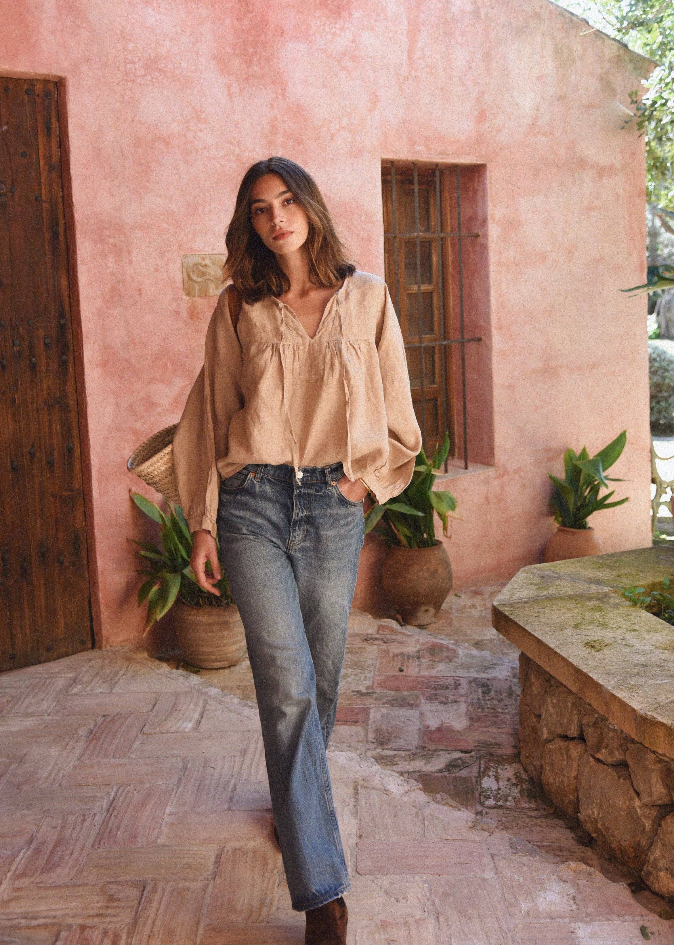 Beachwood The Label: Meadow Blouse in Rye