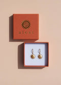 Alesi Jewellery: Gold Sun Earrings