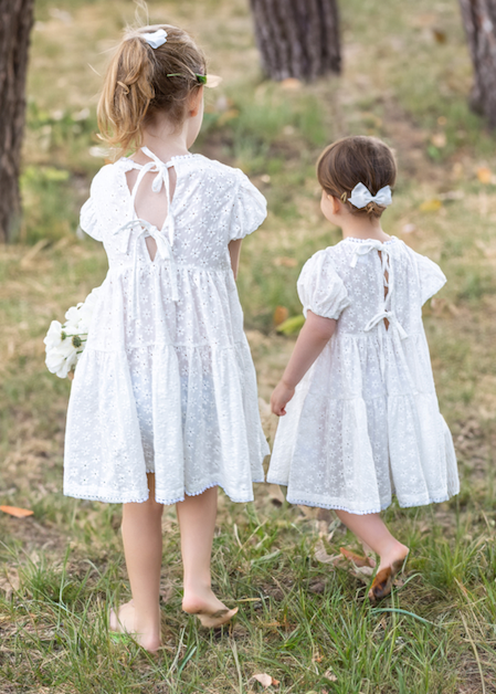 Rai & Co: Eliza Dress in Embroidered Lace