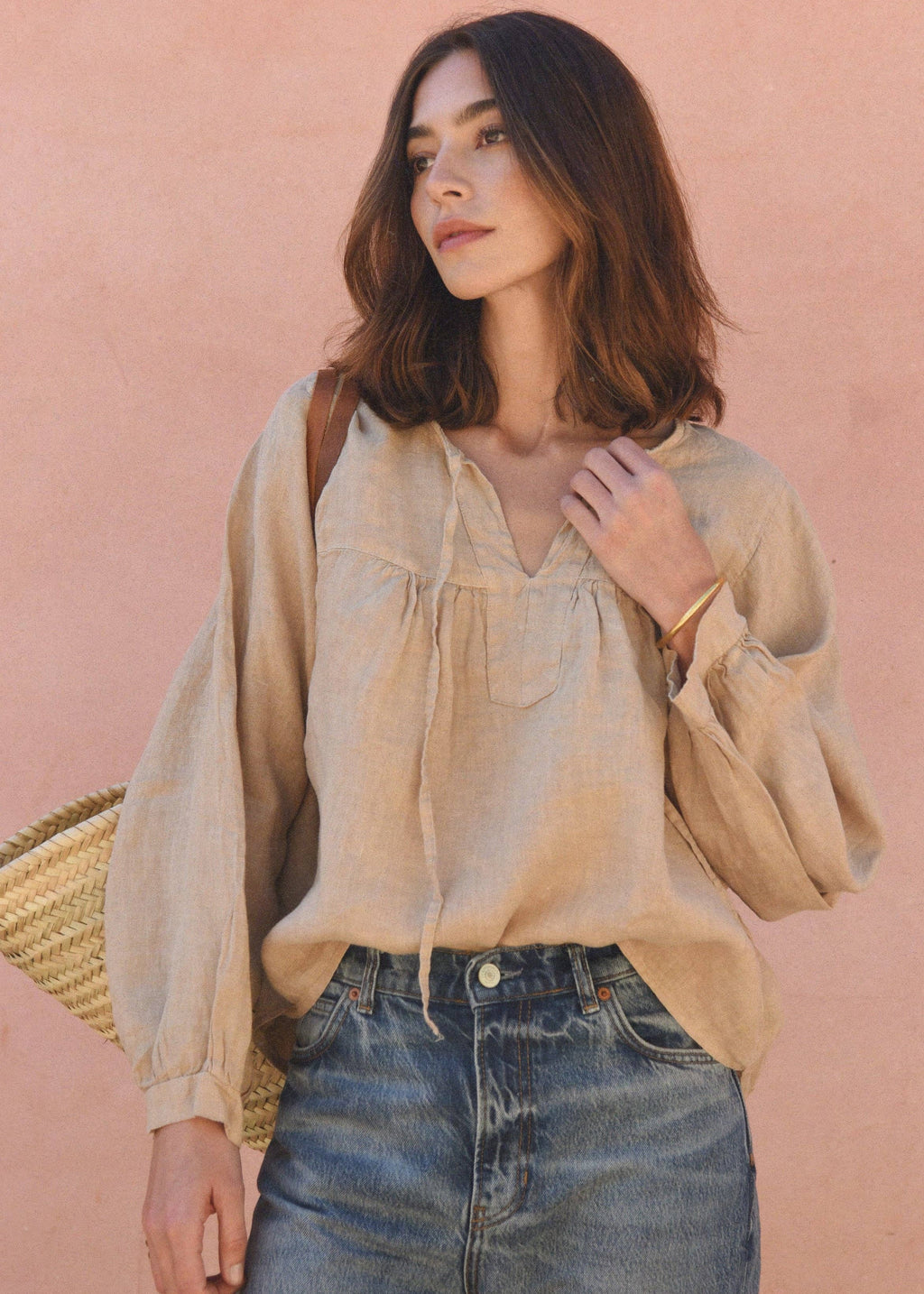 Beachwood The Label: Meadow Blouse in Rye