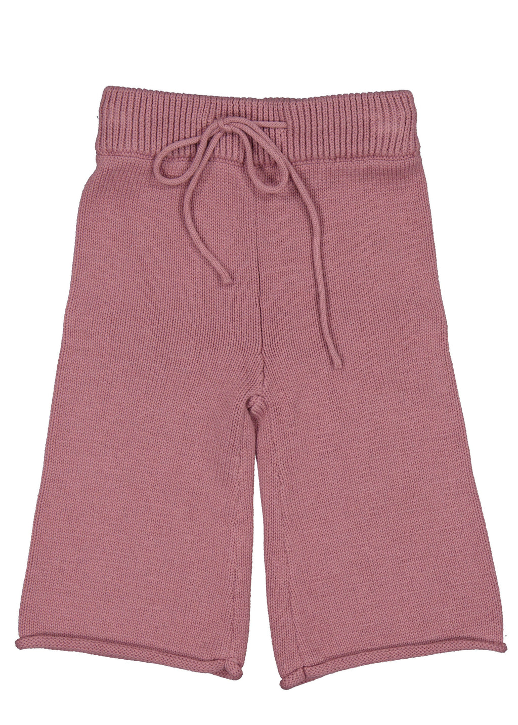 Burrow & Be: Blake Knit Pants in Mulberry
