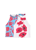 Susmies: Reversible Halter Top in Poppy