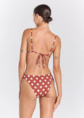 Poolside Paradiso: Seaside Bikini Bottom in Sienna