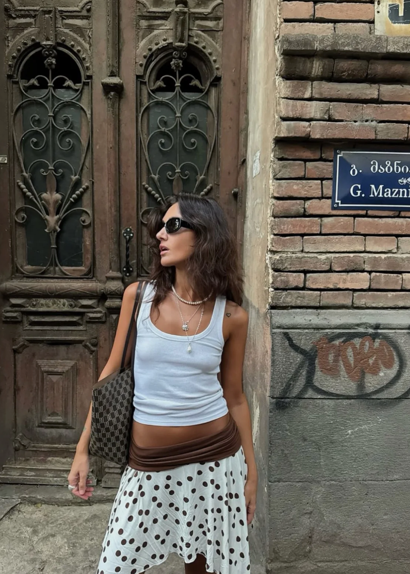 Susmies: Nina Skirt in Polka Dot