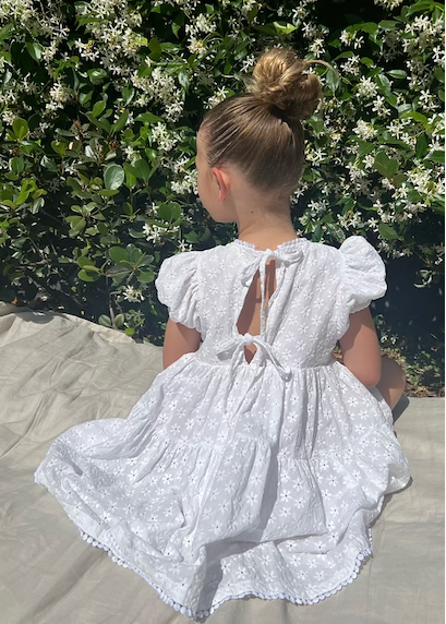 Rai & Co: Eliza Dress in Embroidered Lace