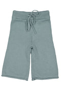 Burrow & Be: Blake Knit Pants in Cadet Blue
